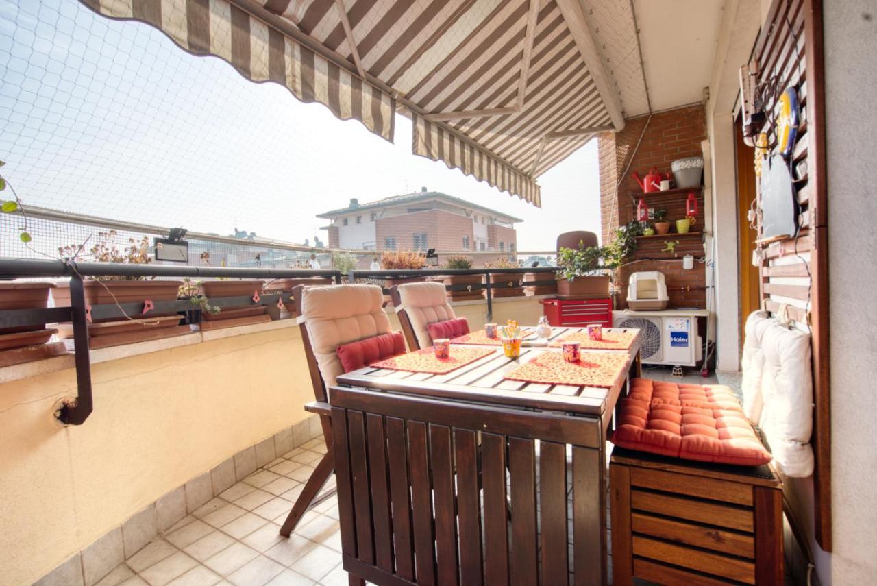 Caseospitali - Casa Di Bibi, Colorato Ed Elegante Bilocale Vicino Al Naviglio Martesana Per 4 Vimodrone Extérieur photo