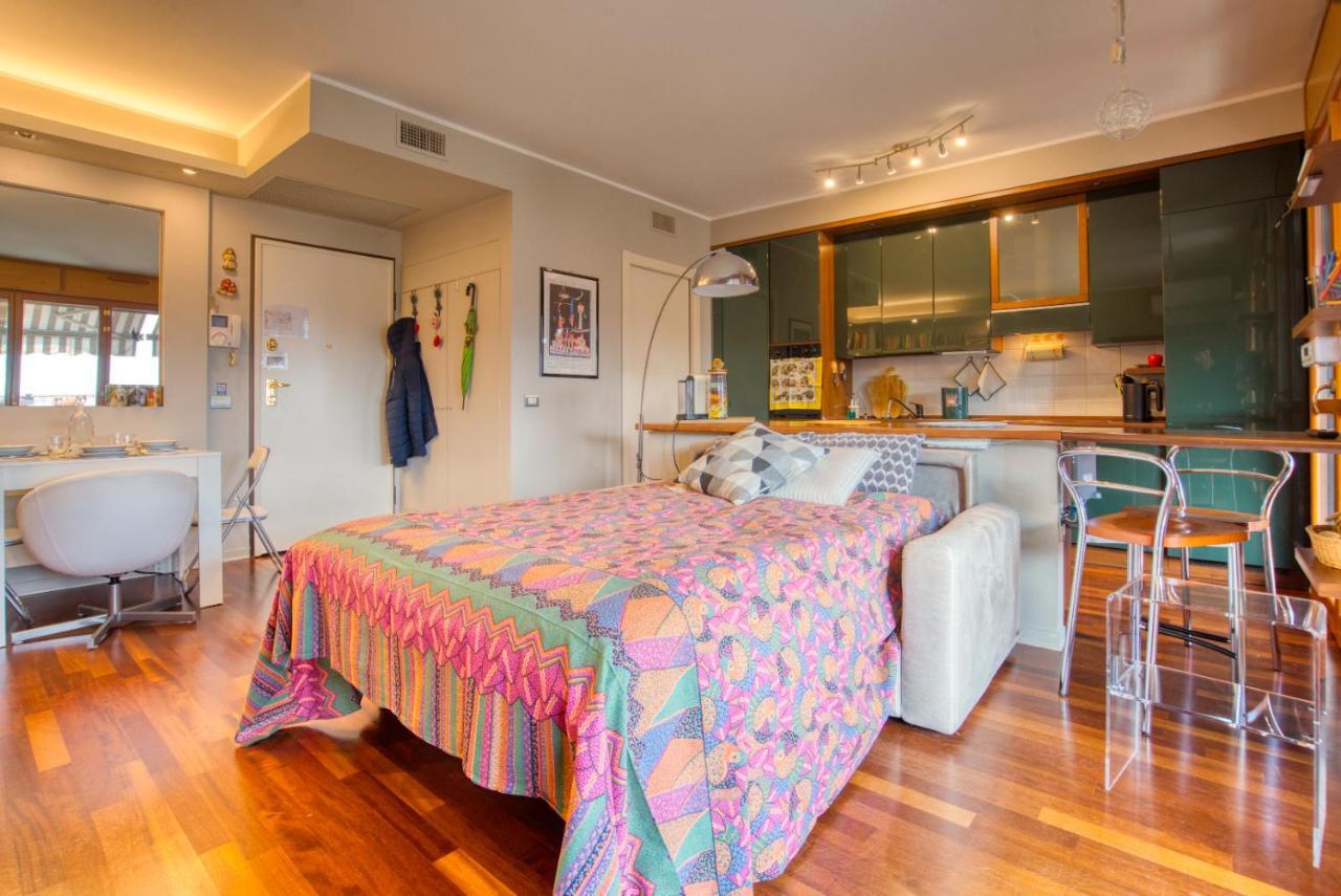Caseospitali - Casa Di Bibi, Colorato Ed Elegante Bilocale Vicino Al Naviglio Martesana Per 4 Vimodrone Extérieur photo